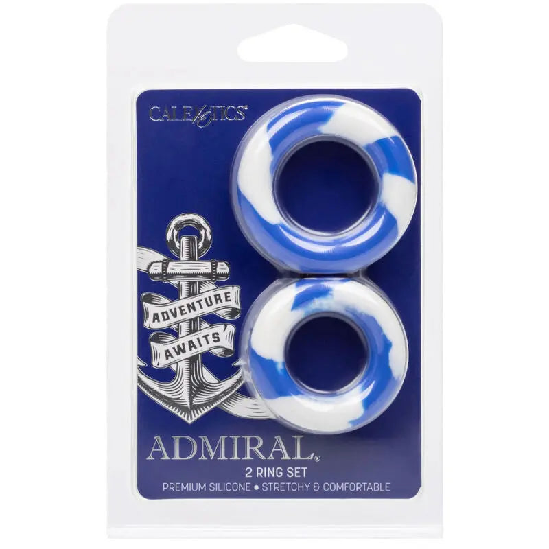 Anneaux Pénis Admiral Ensemble 2 Tailles - CalExotics