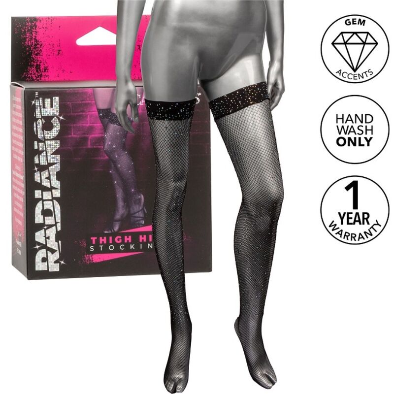 Bas Autofixants Radiance Strass - CalExotics