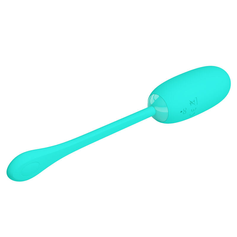 Oeuf Vibrant Waterproof Rechargeable Bleu - Pretty Love