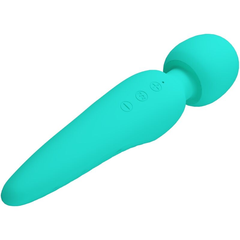 Masseur Vibrant Meredith Vert Aqua - Pretty Love