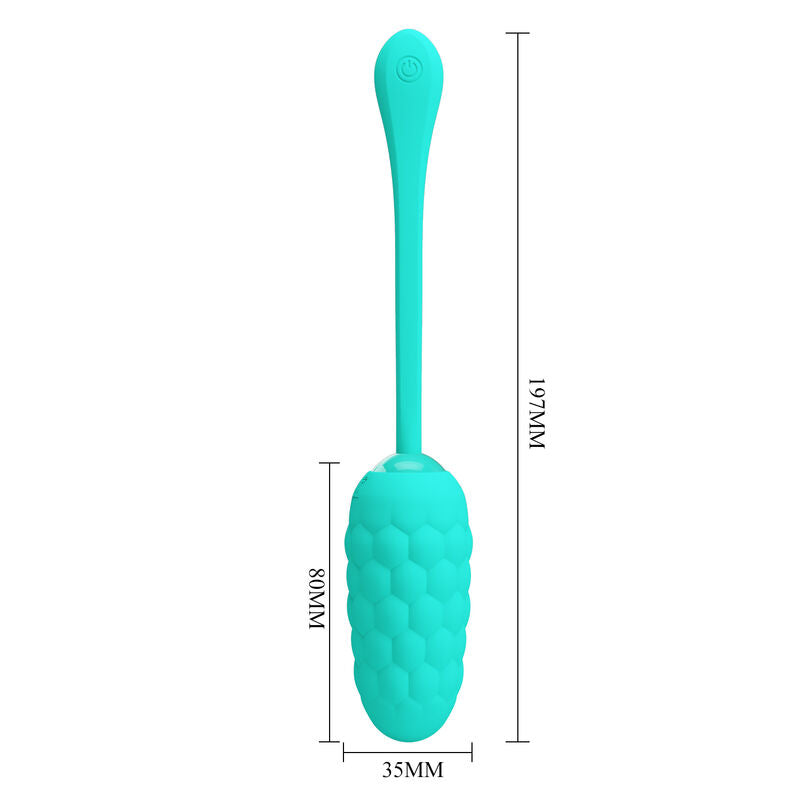 Oeuf Vibrant Texturé Pretty Love Turquoise - Pretty Love