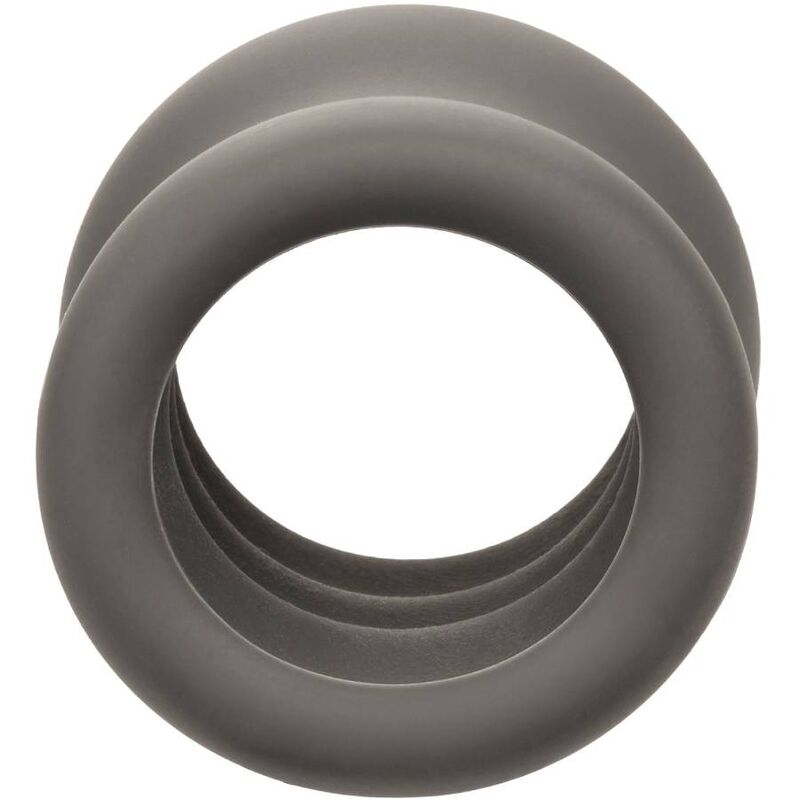 Anneau Pénien Alpha avec Cockring Scrotum Noir - CalExotics