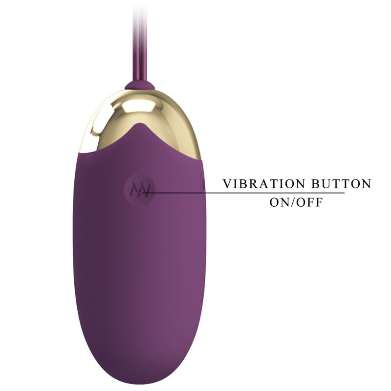 Pretty Love – Oeuf vibrant Connecté à Distance Abner – Lilas