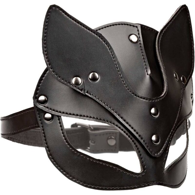 Masque Chat Euphoria Cuir Végétalien - CalExotics