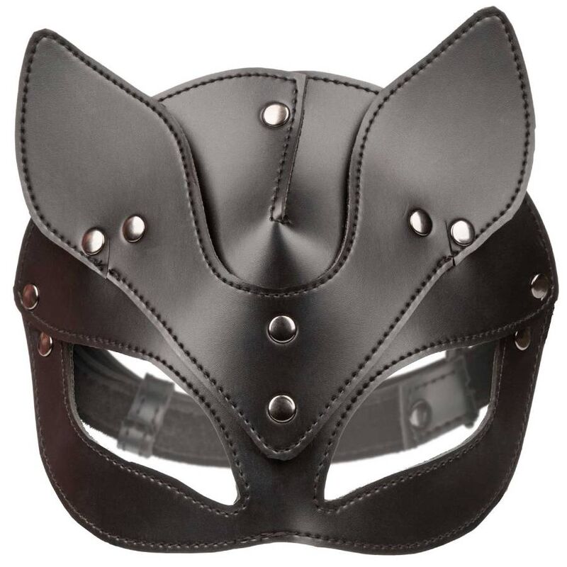 Masque Chat Euphoria Cuir Végétalien - CalExotics