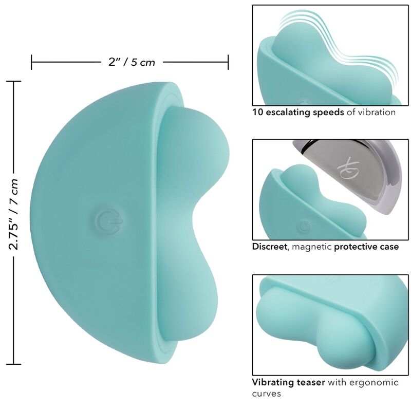 Stimulateur Ovation Applause Vert Aqua - CalExotics