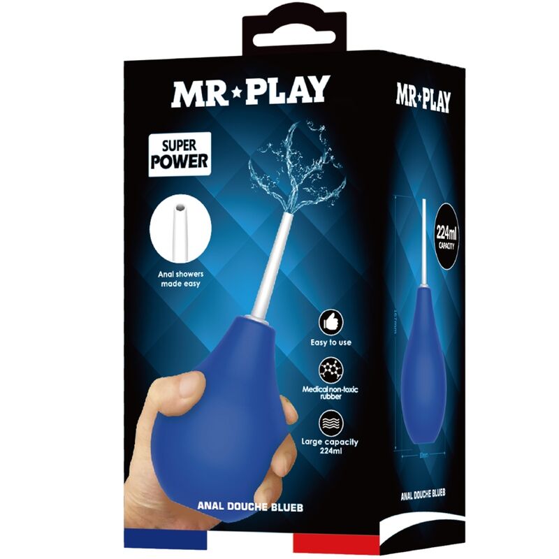 Douche Anale BlueB Super Power Bleu - Mr Play - MR PLAY
