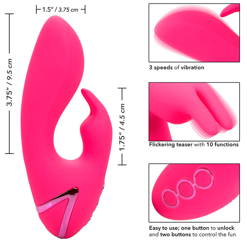 Vibromasseur Rabbit California Dreaming Sunshine Fuchsia - CalExotics