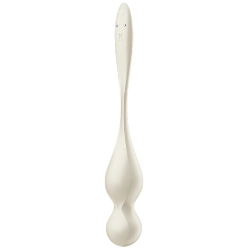 Boules de Geisha Vibrantes Love Birds 1 Blanc - Satisfyer
