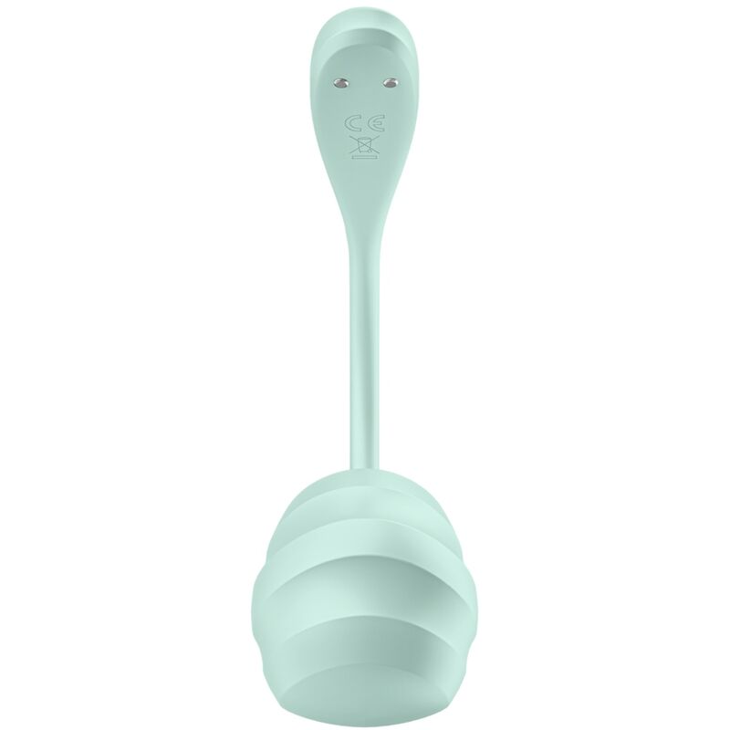 Œuf Vibrant Connecté Smooth Petal Vert - Satisfyer