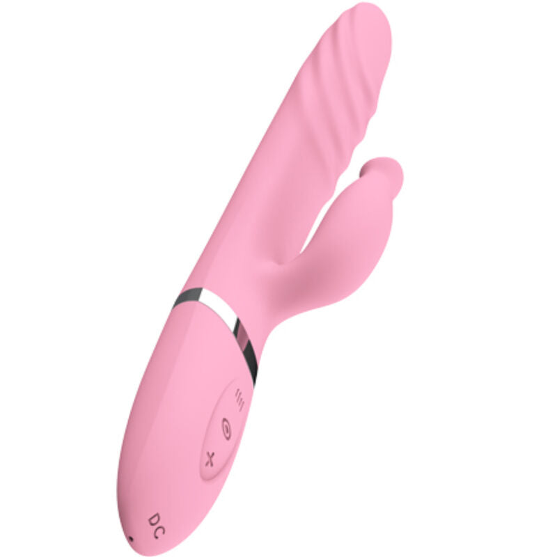 Vibromasseur Chauffant à Poussées et Langue Rose - Armony - Armony