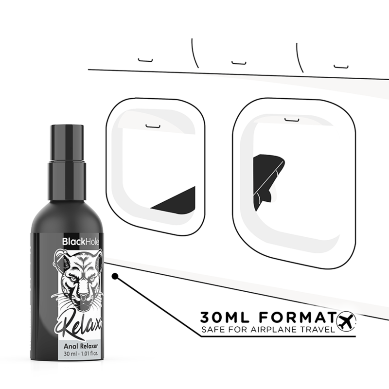 Spray relaxant anal Black Hole Explorer 30ml - Black Hole - BLACK HOLE