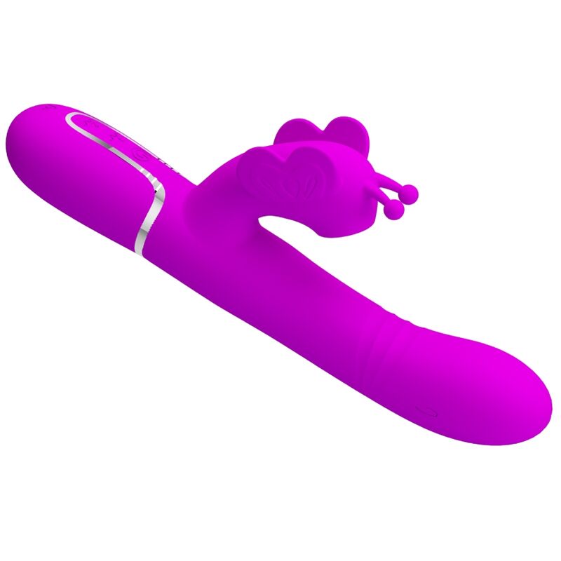 Vibromasseur Rabbit Pretty Love Papillon Fuchsia - Pretty Love