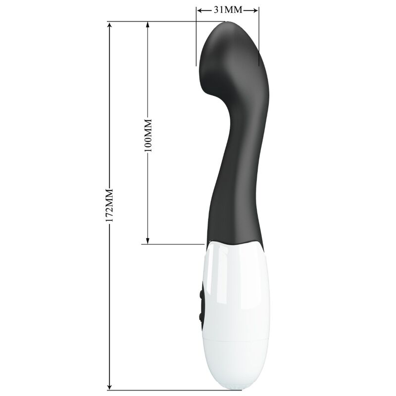 Vibromasseur Charles Point G Noir 30 Modes - Pretty Love