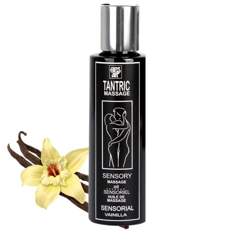 Huile de Massage Aphrodisiaque Vanille 100ml - Eros-Art