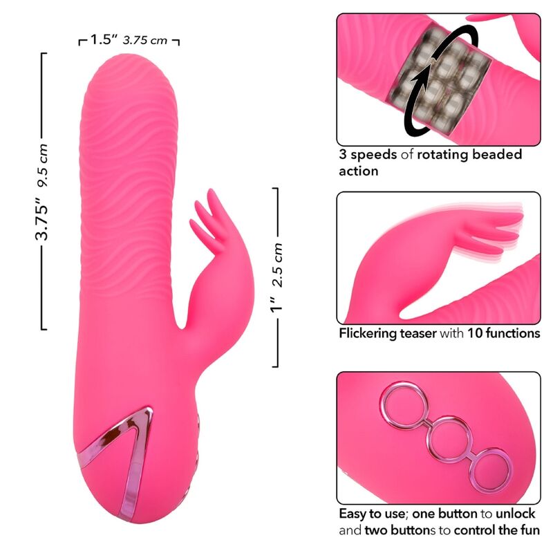 Vibromasseur Rabbit Sacramento Sweetie Rose - California Dreaming