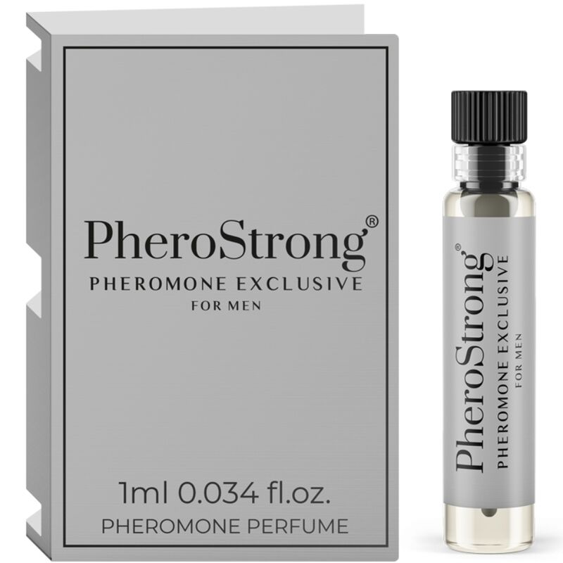 PheroStrong - Parfum aux Phéromones pour Homme Exclusive - 1 ml