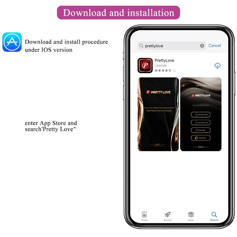 Vibrateur Électrostimulation Hector Violet - Pretty Love