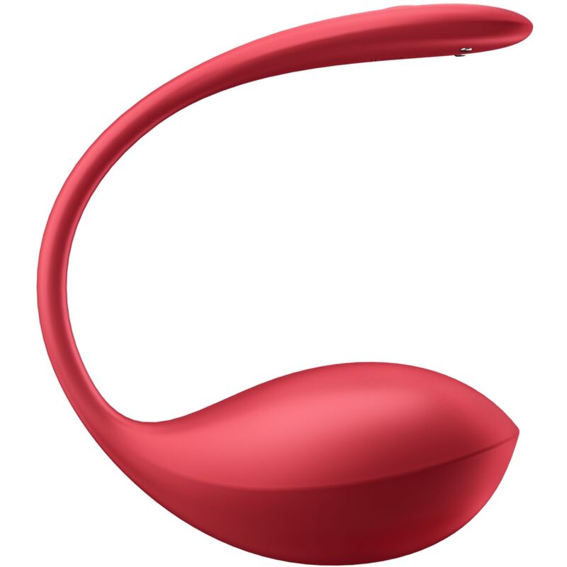 Œuf Vibrant Connecté Shiny Petal Rouge - Satisfyer