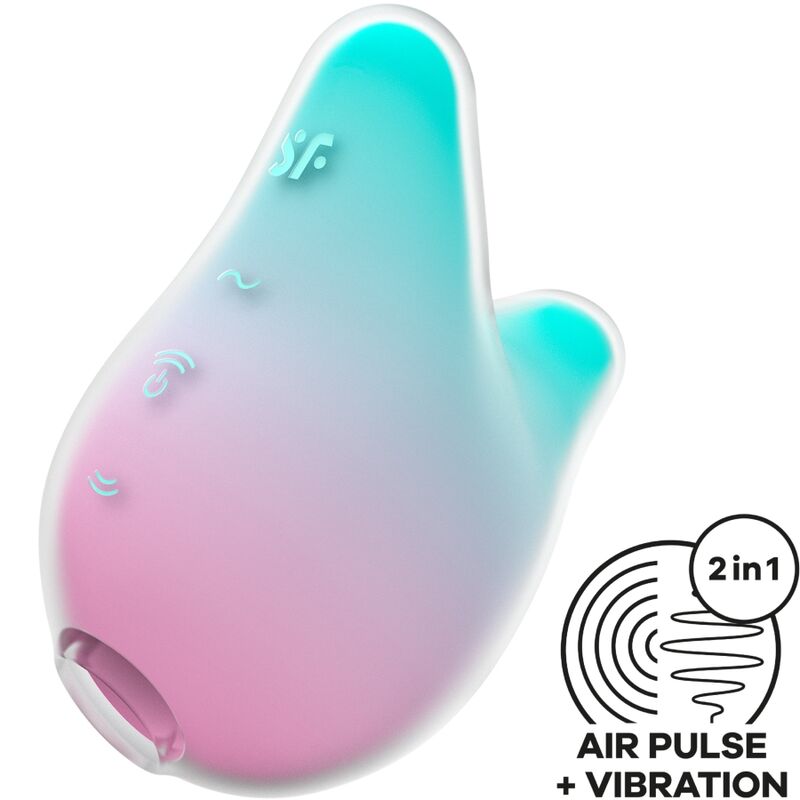 Vibromasseur Clitoridien Air Pulsé Mermaid Vibes - Satisfyer