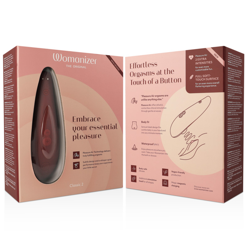 Womanizer - Classic 2 Stimulateur clitoridien | Bordeaux