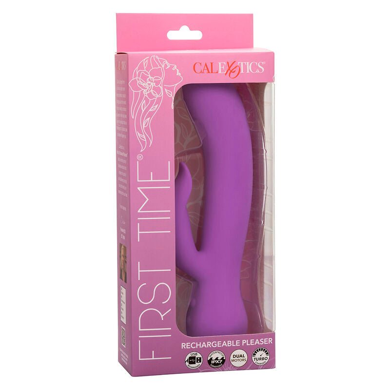 Vibromasseur Rabbit First Time Pleaser Violet - CalExotics