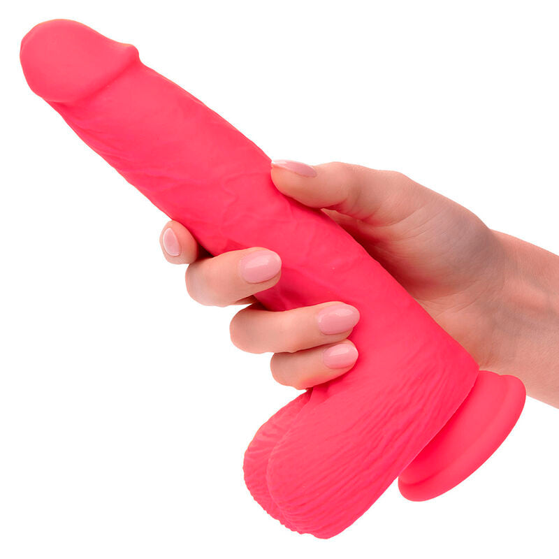 Gode Vibrant Studs Réaliste 10 Vibrations Rose - CalExotics