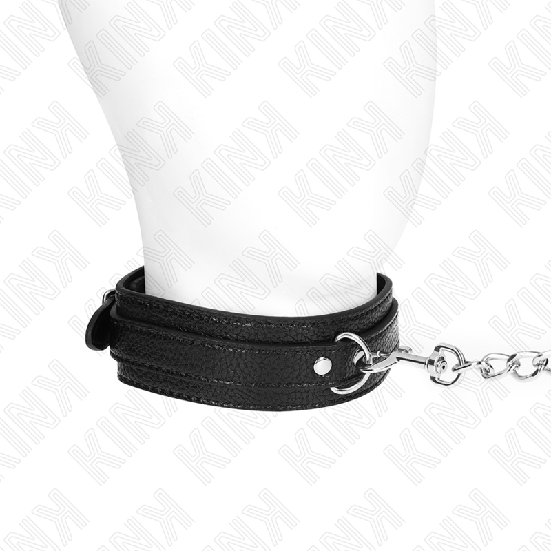 Collier BDSM Motif Serpent avec Laisse 65 cm - KINK - KINK COLLAR & GAG