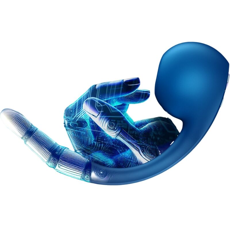 Stimulateur Double Pro+ Wave 4 Connecté Bleu - Satisfyer