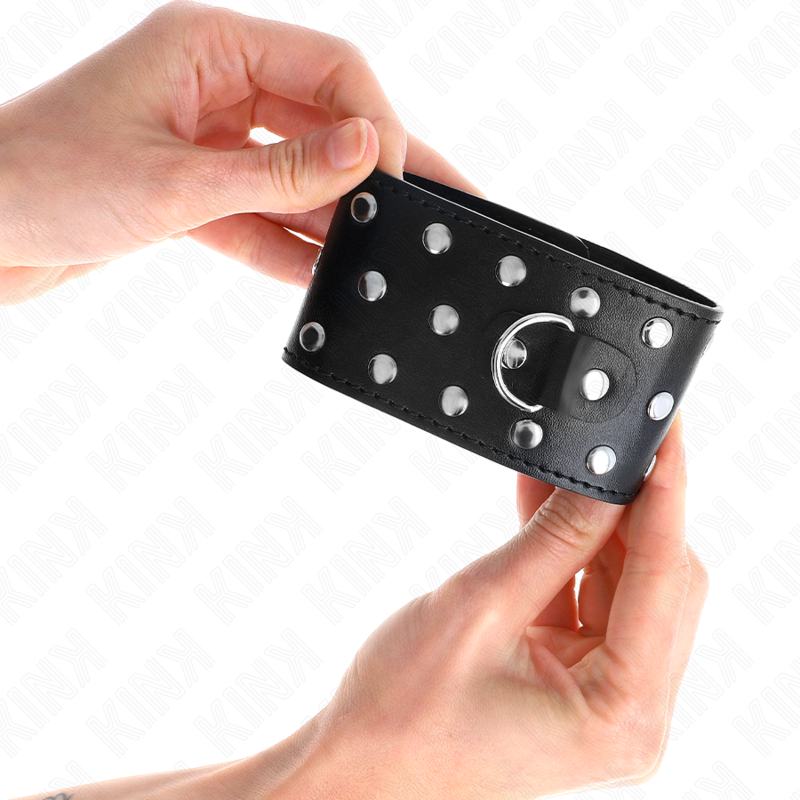 Entraves Poignets Punk Réglables 19-24 cm - KINK - KINK WRIST RESTRAINT