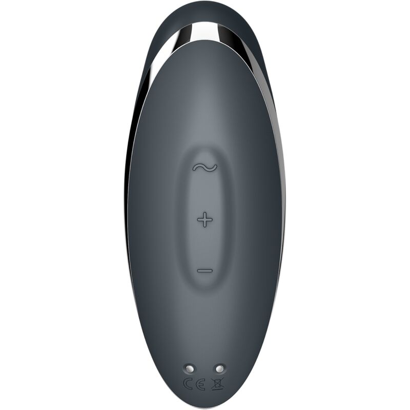Vibromasseur Clitoridien Tap & Climax 2 Gris - Satisfyer
