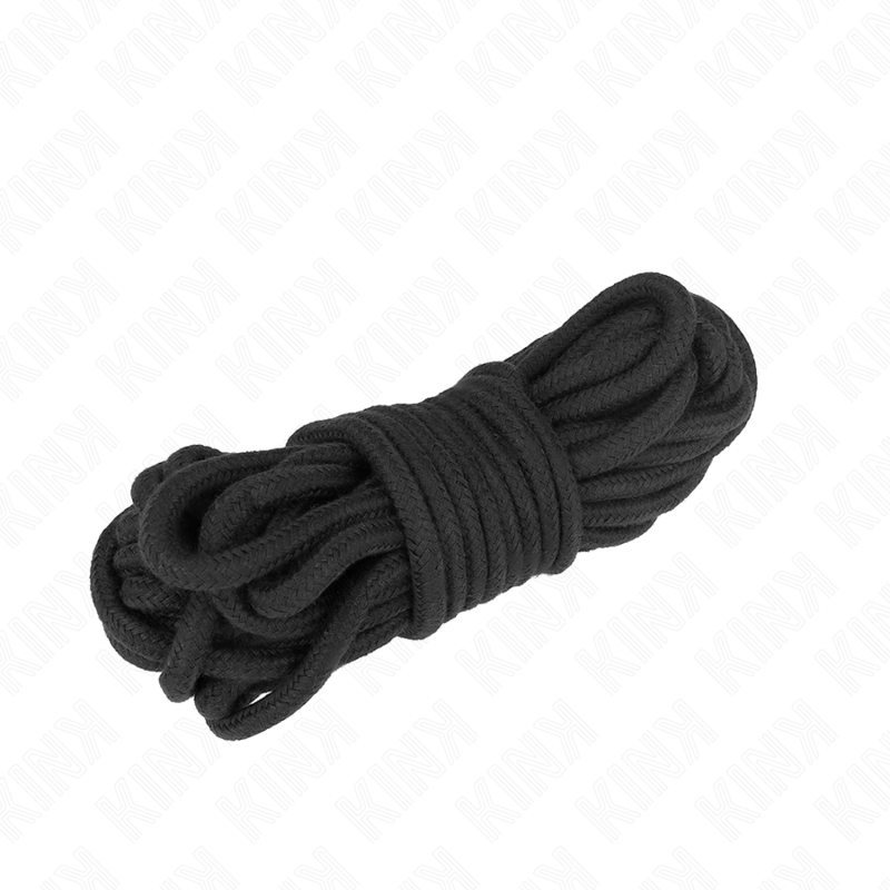 Kink - Corde Bondage en Coton 5m - Noir