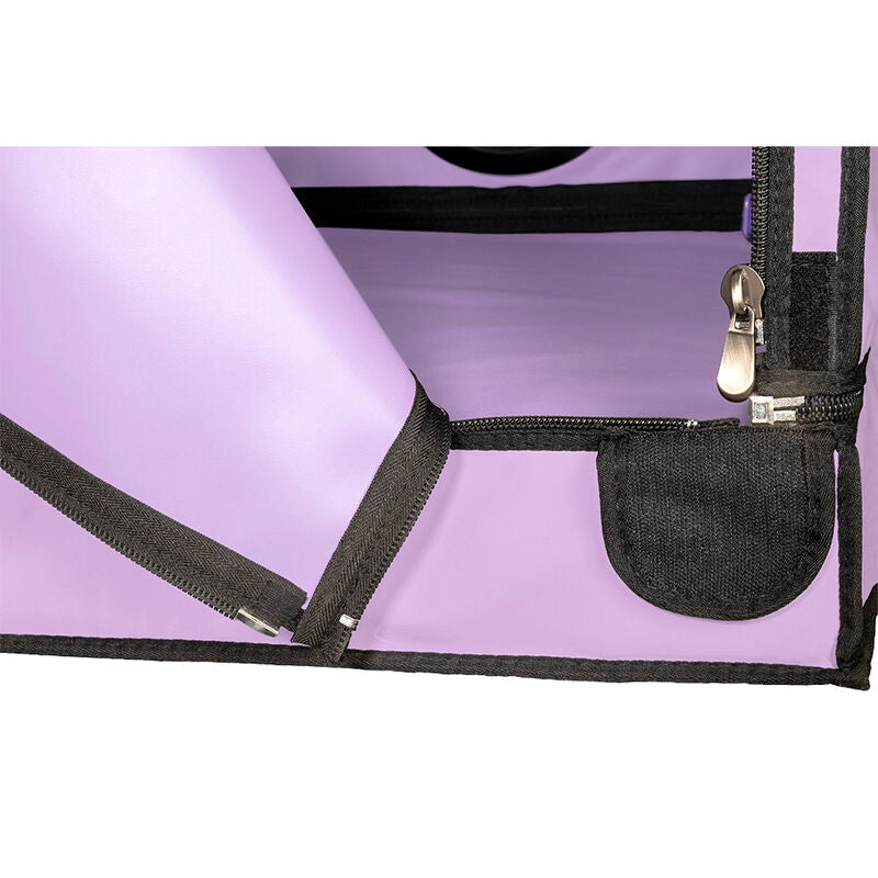 Secret Dome - Cabine BDSM Portable La Niche - Violet et Noir
