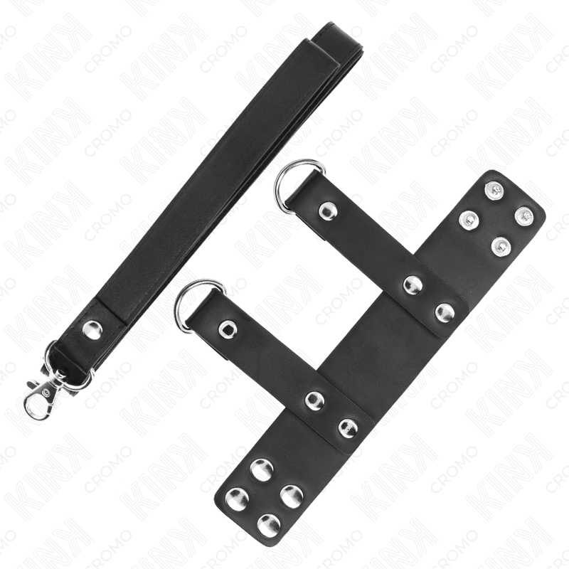 Anneau Pénien Cuir Réglable avec Sangle - KINK - KINK RING POWER
