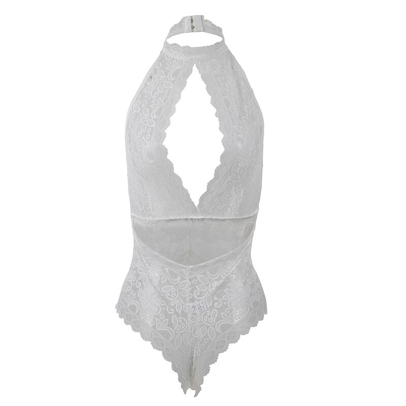 Body dentelle blanc L/XL - Subblime - SUBBLIME BODYSTOCKINGS