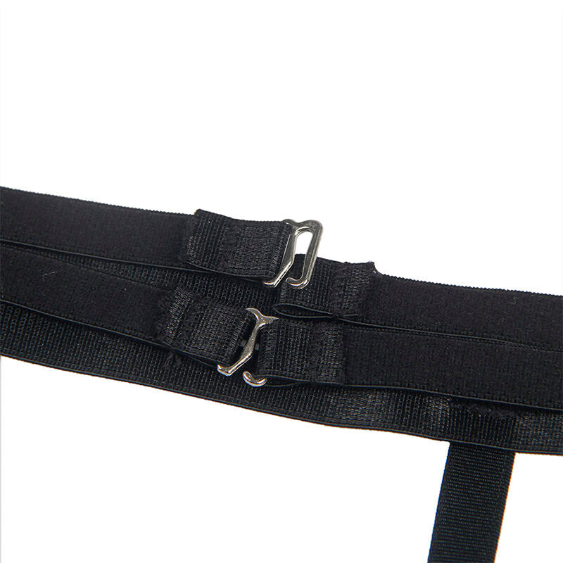 Body porte-jarretelles noir taille L/XL - Subblime