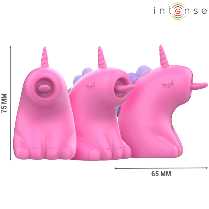 Stimulateur Clitoridien Pinkie Licorne Fuchsia - Intense