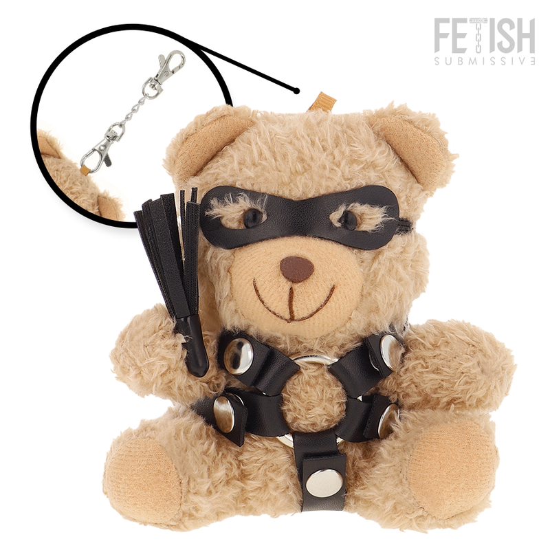 Porte-clés Teddy Bear Ted BDSM - Fetish Submissive - FETISH SUBMISSIVE REBEL TOYS