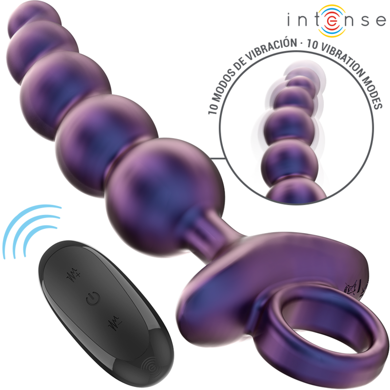Plug Anal Vibrant Tito Modèle 3 avec Télécommande - Intense