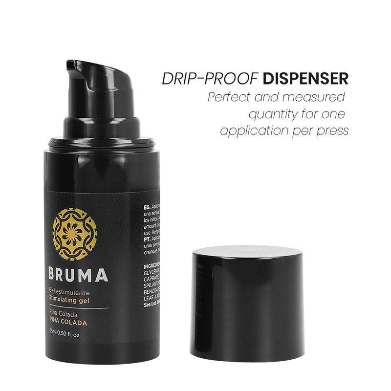 Gel Stimulant Bruma Saveur Pina Colada 15ml - Bruma