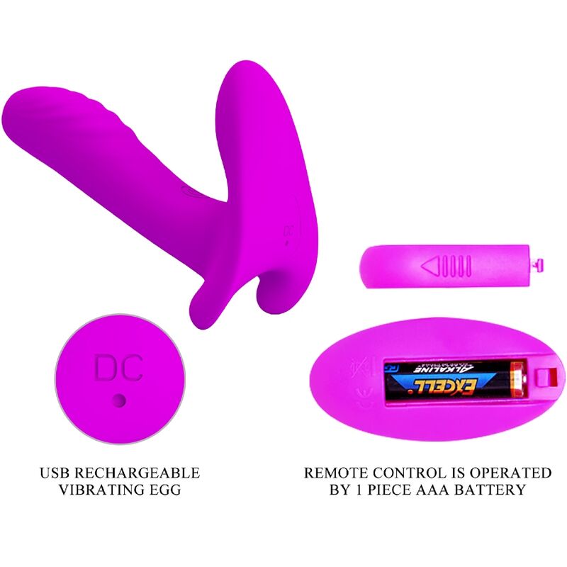 Vibromasseur Pretty Love Bi-014850W Violet - Pretty Love