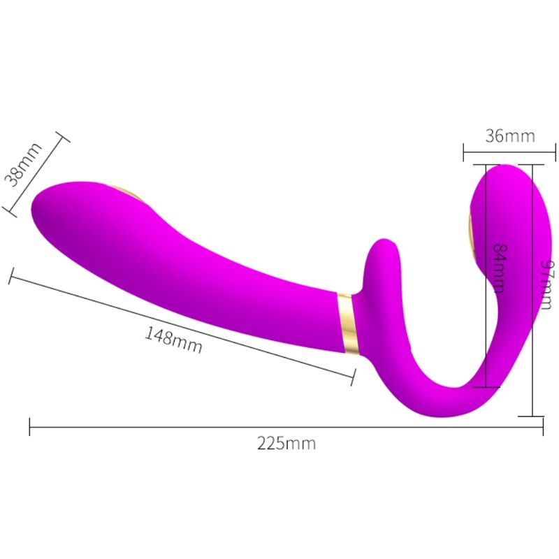 Vibromasseur Rabbit Clit Tapping Violet - Pretty Love