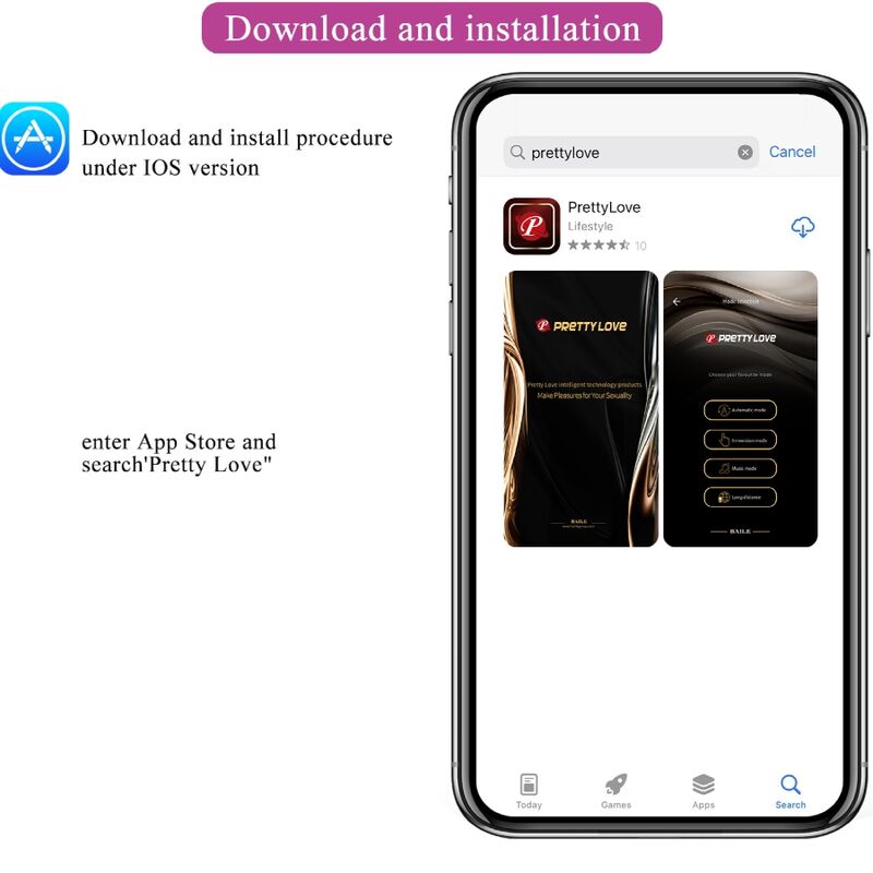 Vibromasseur Franz Connecté Violet - Pretty Love