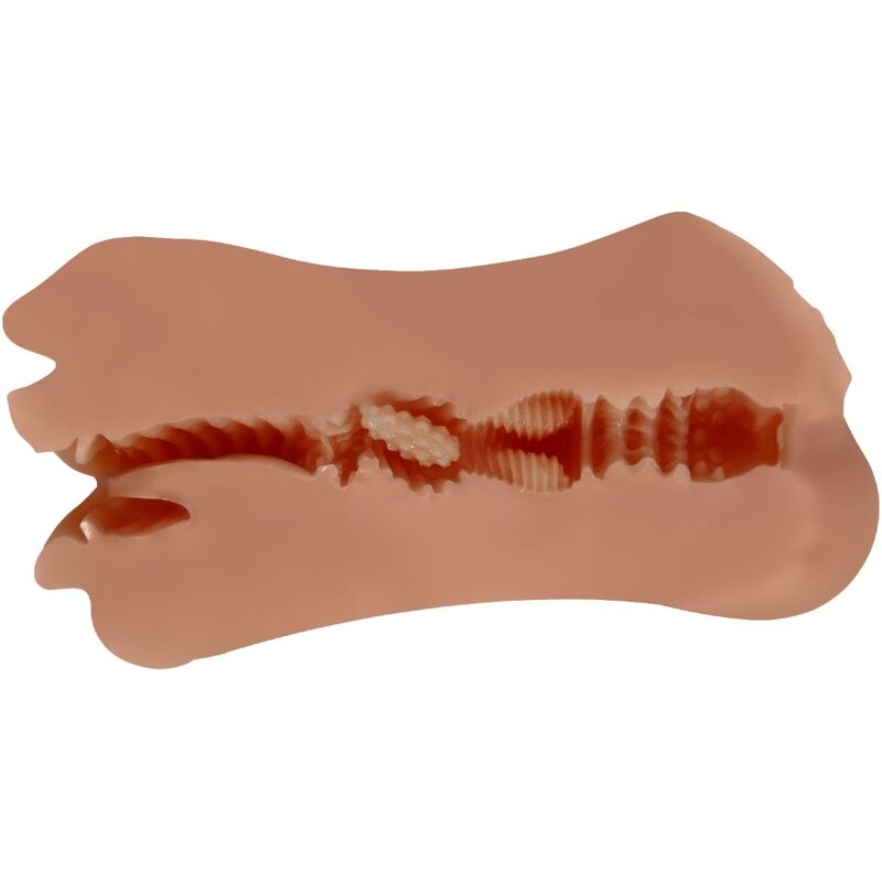 Masturbateur Zoey Double Bouche et Vagin Chair - Crazy Bull