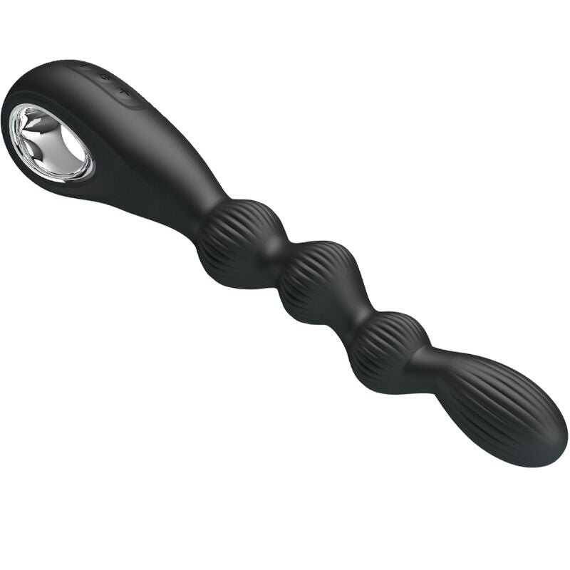 Vibromasseur Anal Federer 12 Vibrations Noir - Pretty Love