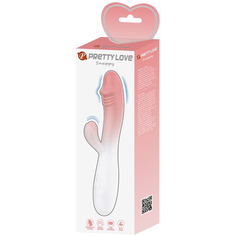 Vibromasseur Rabbit Pretty Love Snappy Rose - Pretty Love