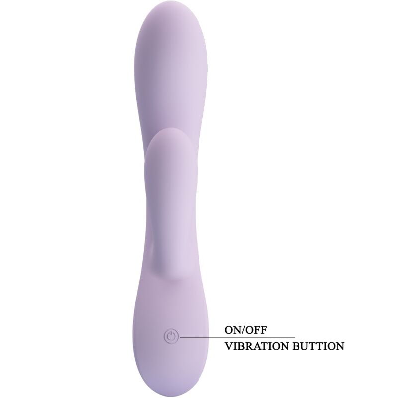 Stimulateur Rabbit Rosolyn Violet - Pretty Love