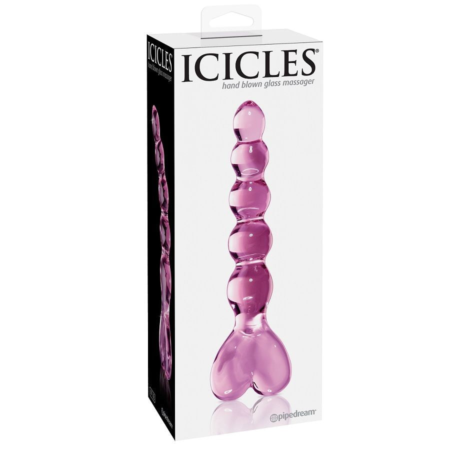 Gode en Verre Icicles N°43 Point G - Pipedream