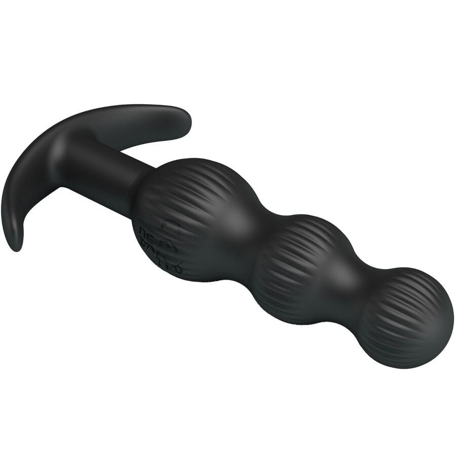 Vibrateur Anal Sidney 10 Vibrations Noir - Pretty Love