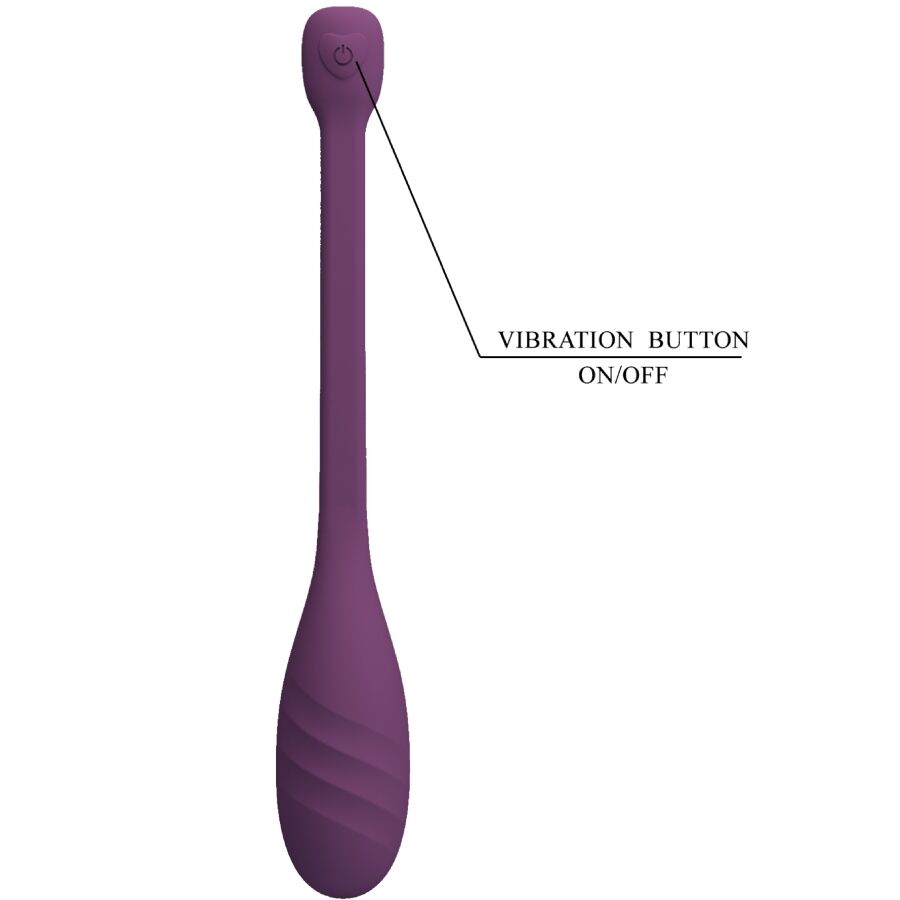 Vibromasseur Connecté Leviathan Violet - Pretty Love